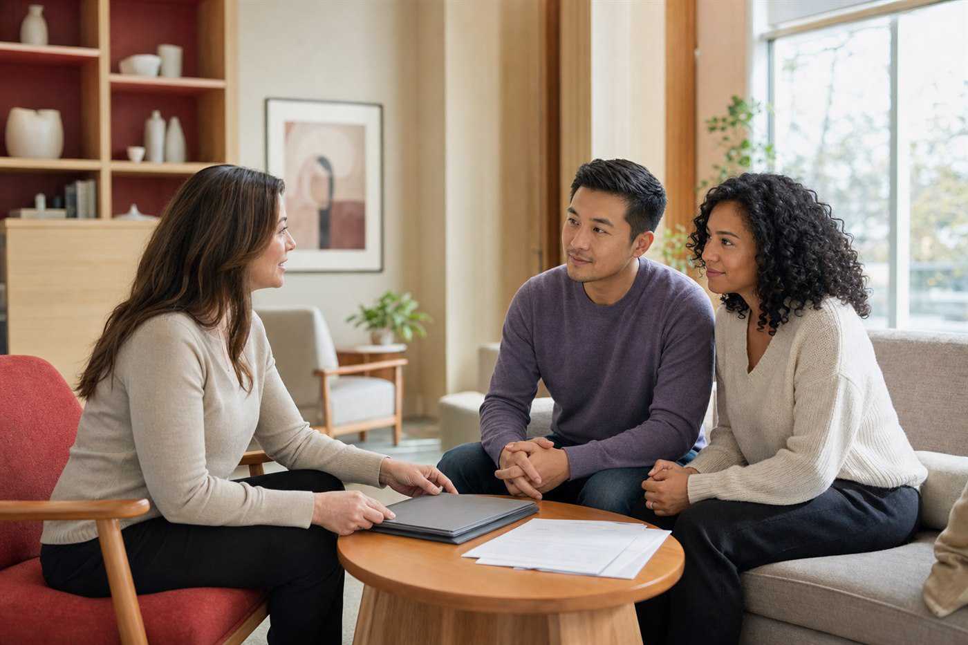 意向父母在加拿大现代生殖中心与协调人员沟通辅助生殖计划
